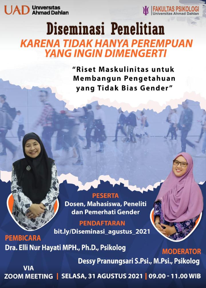 Diseminasi Penelitian Karena Tidak Hanya Perempuan yang Ingin