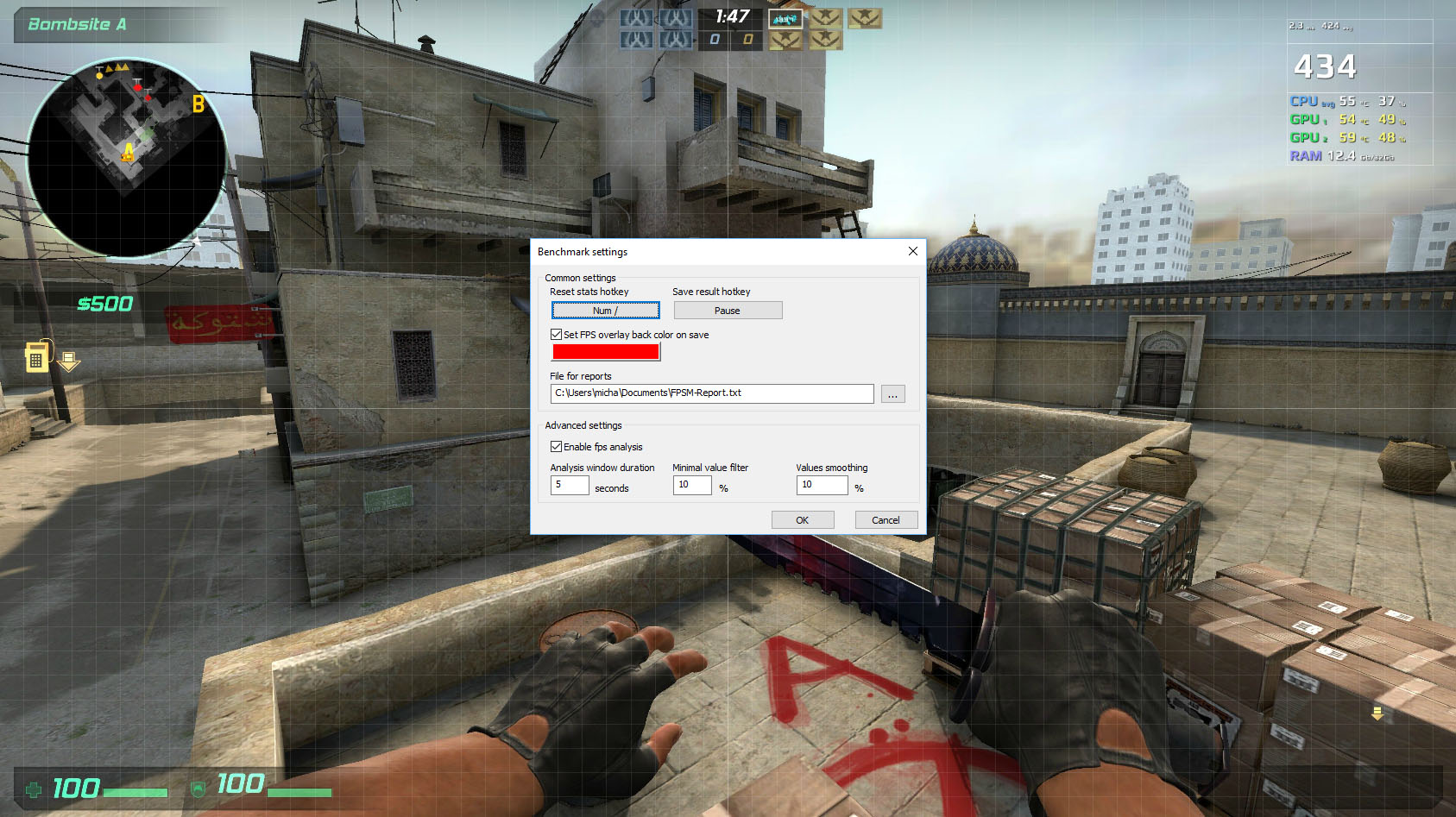 FPS Monitor - Ingame overlay tool which gives valuable system 