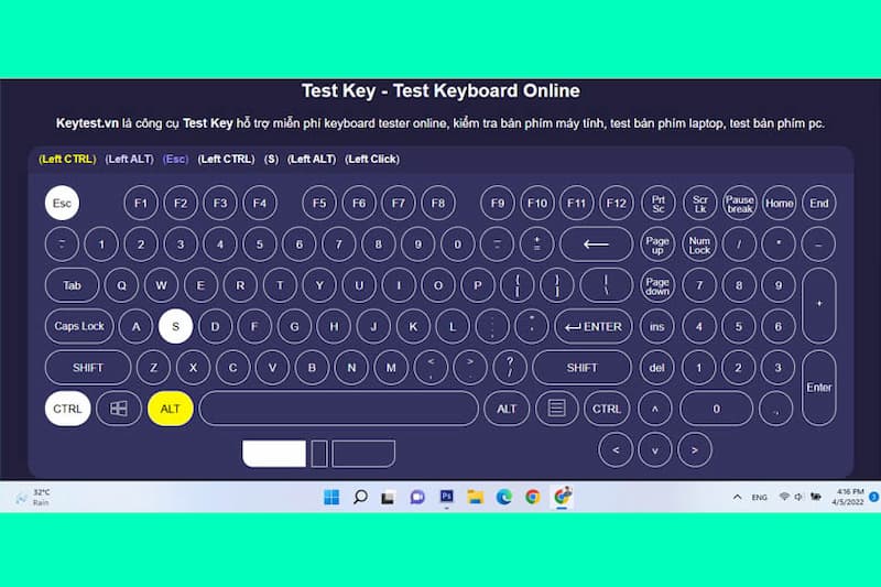 Top 10+ Cách test keyboard bàn phím online chuẩn và Free