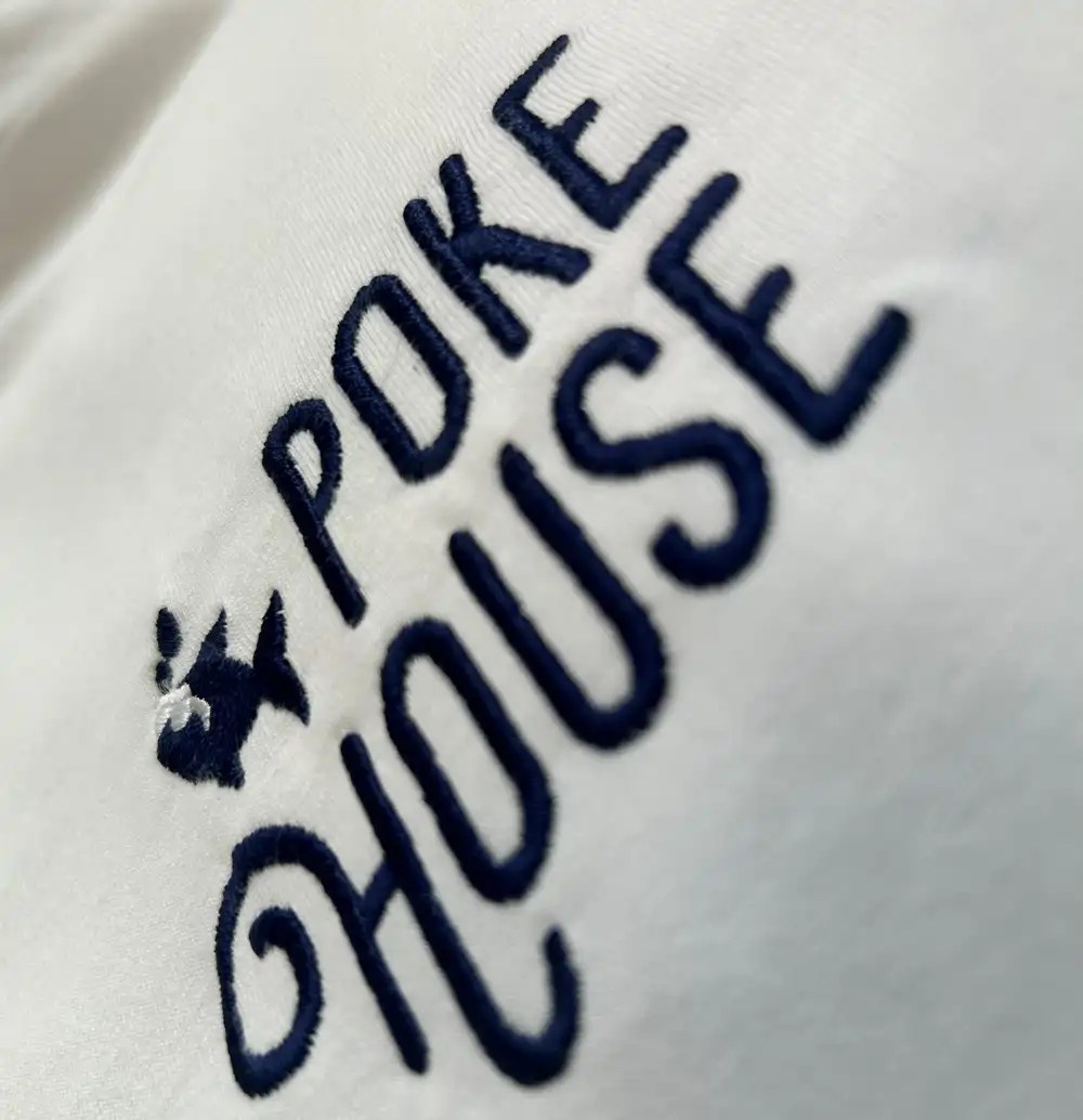 Poke House Team Tshirts embroidery FPUniformz