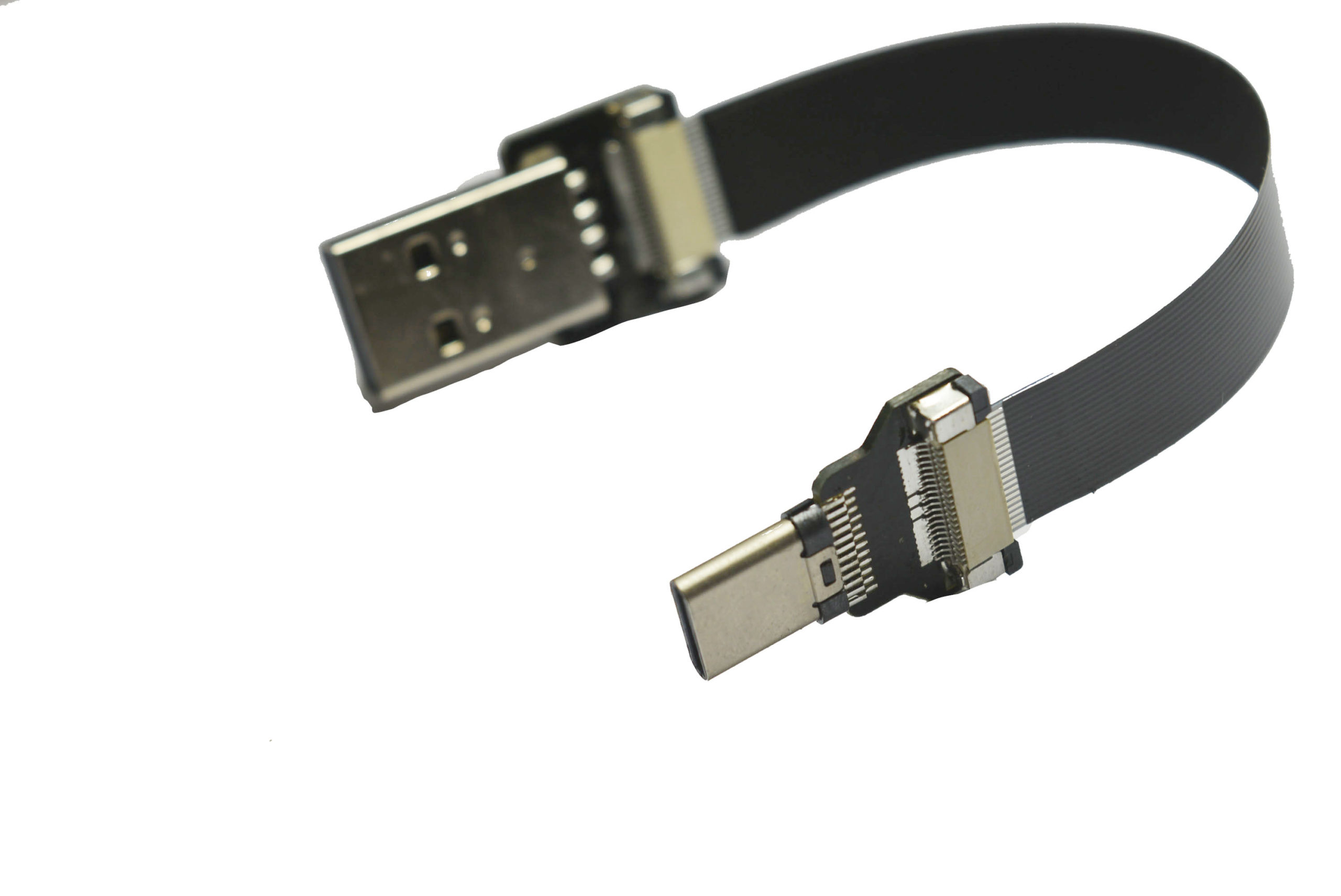 Flexible Slim Flat USB C FPV Flat Slim Thin Ribbon FPC Cable USB TypeC