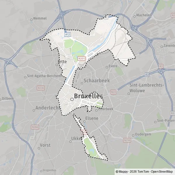 Plan Bruxelles carte de Bruxelles (1000) et infos pratiques