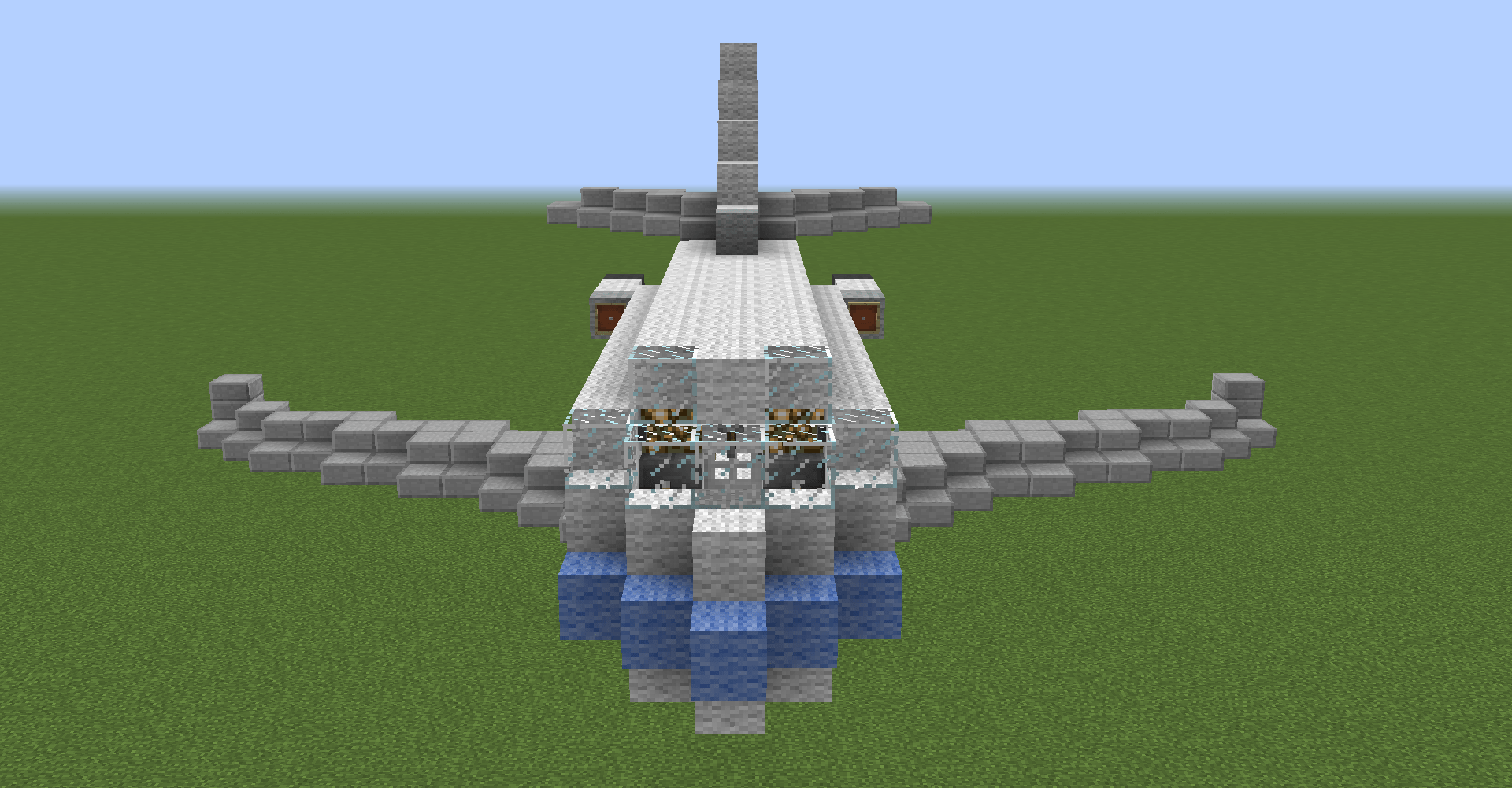 Minecraft Structure Minecraft Avion à réaction