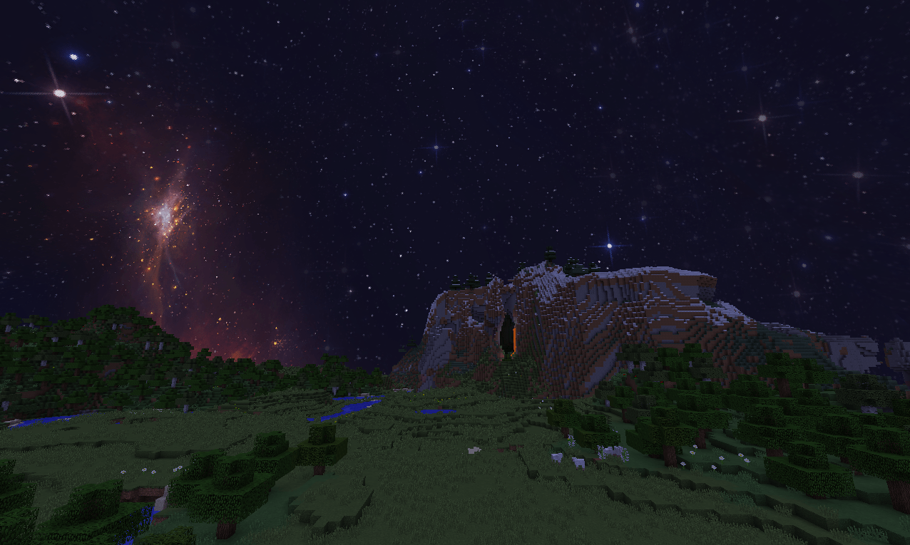 Minecraft Texture Minecraft Custom Sky (1.8.8)