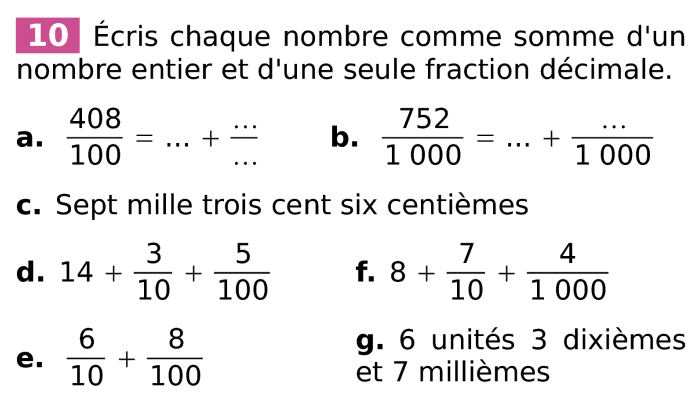 Exercice de maths sixième gratuits en ligne Solumaths