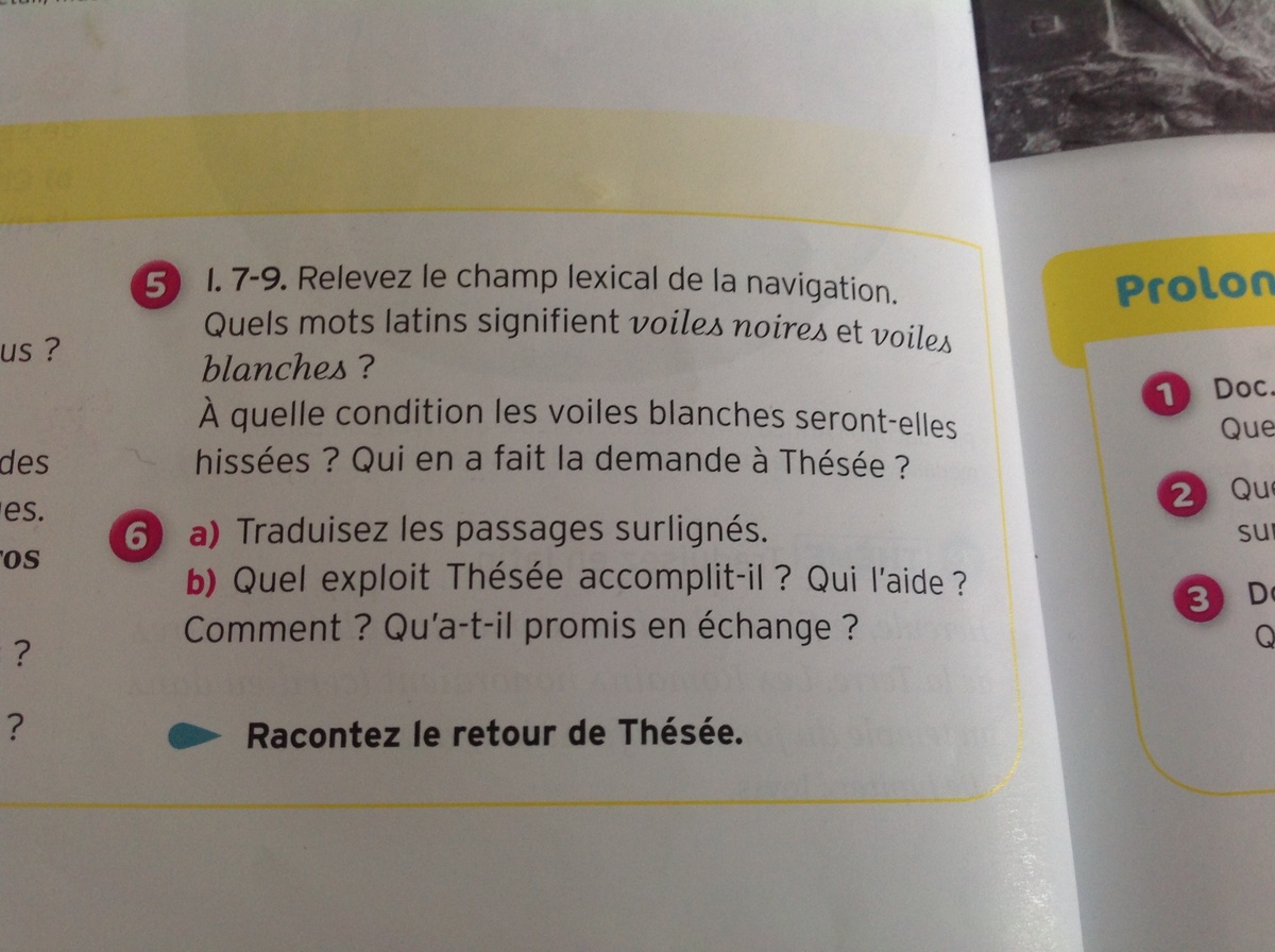 LATIN qui peut m'aider pour Mons DM je vous lais écrit