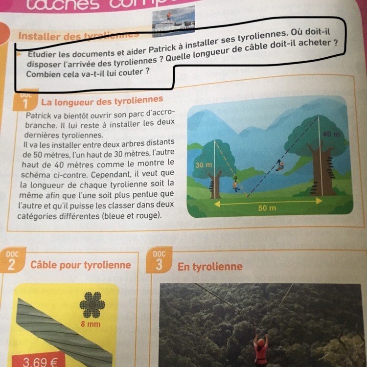 C’est un devoir de maths pour demain et je ne comprends