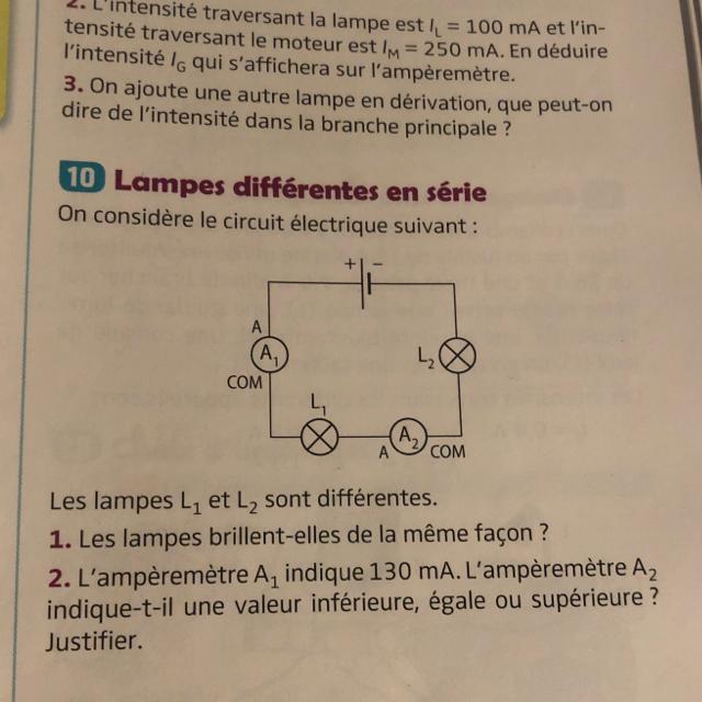 Quelqu’un peut m’aider pour cet exercice de physique
