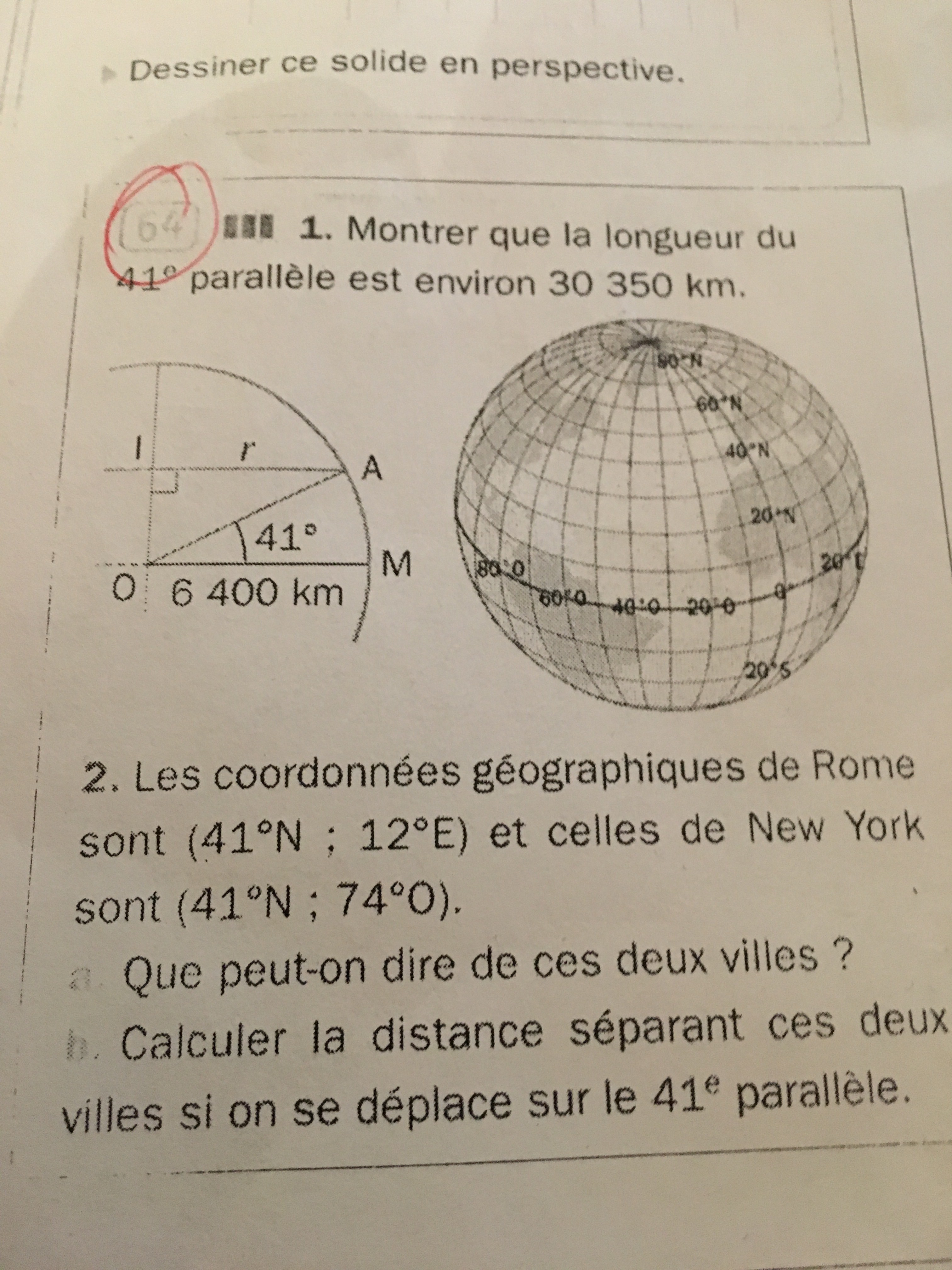 Bonjour, je galère depuis un petit bout de temps sur un exercice