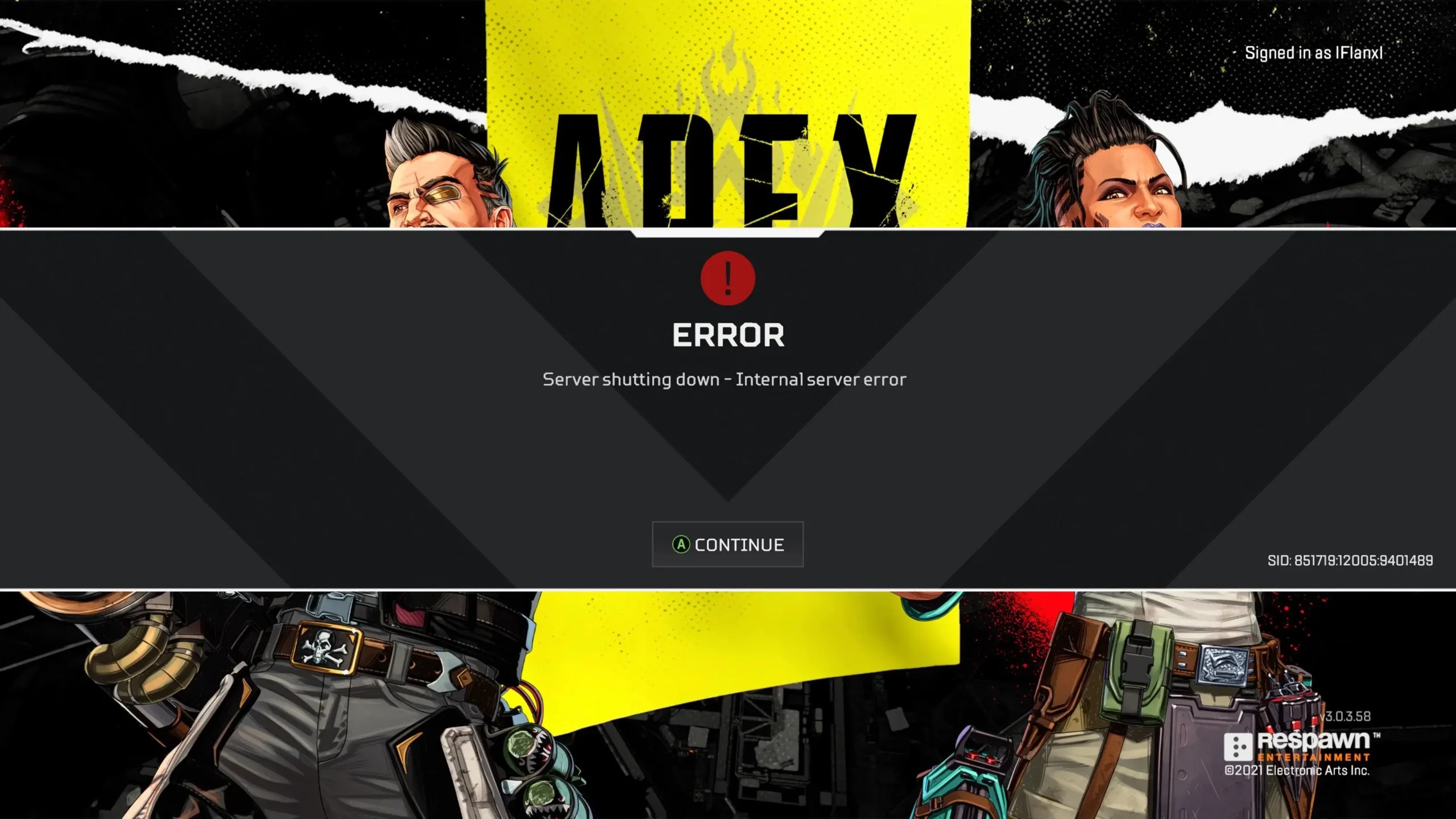 [GUIDE] Comment réparer Apex Legends "Fermeture du serveur" Erreur