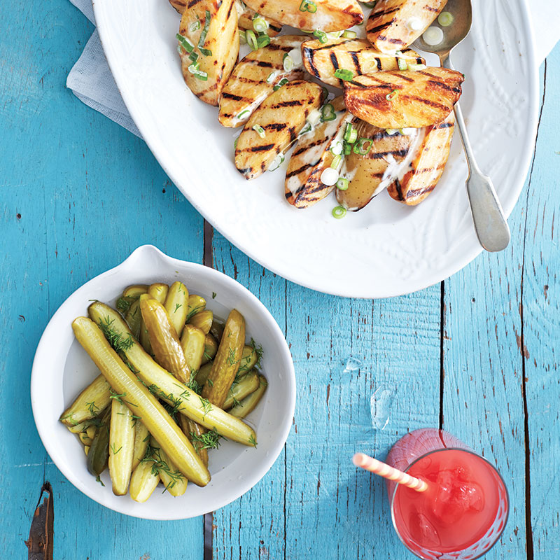 Cornichons marinés express Châtelaine