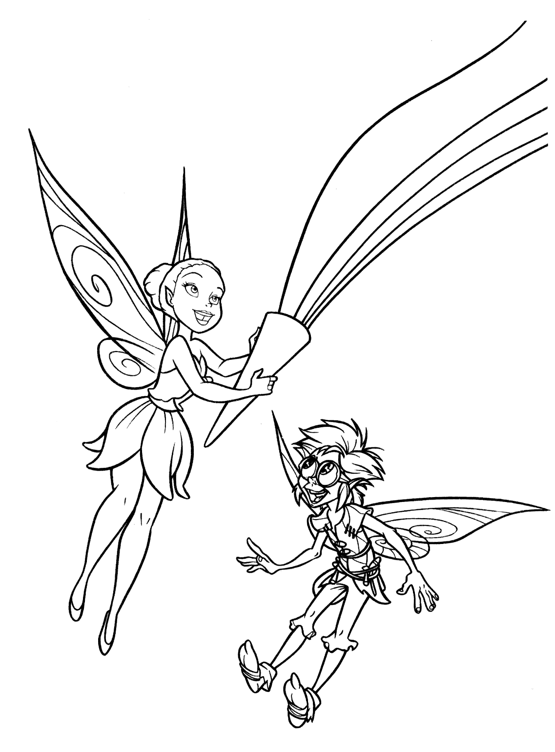 Coloriage Fée Iridessa