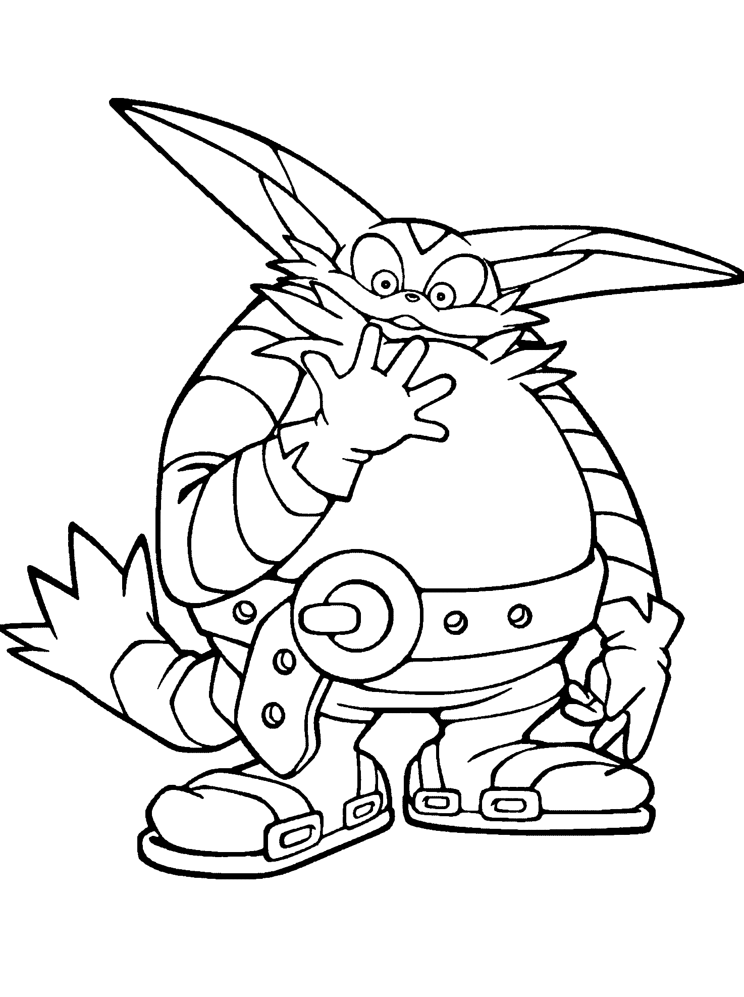 Coloriage Big the Cat