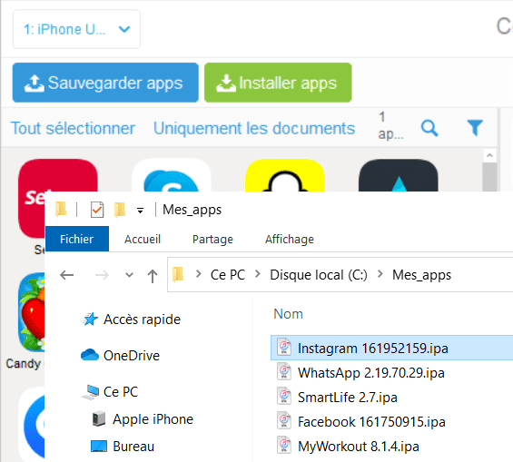 Sauvegarder et gérer les fichiers de l'iPhone facilement