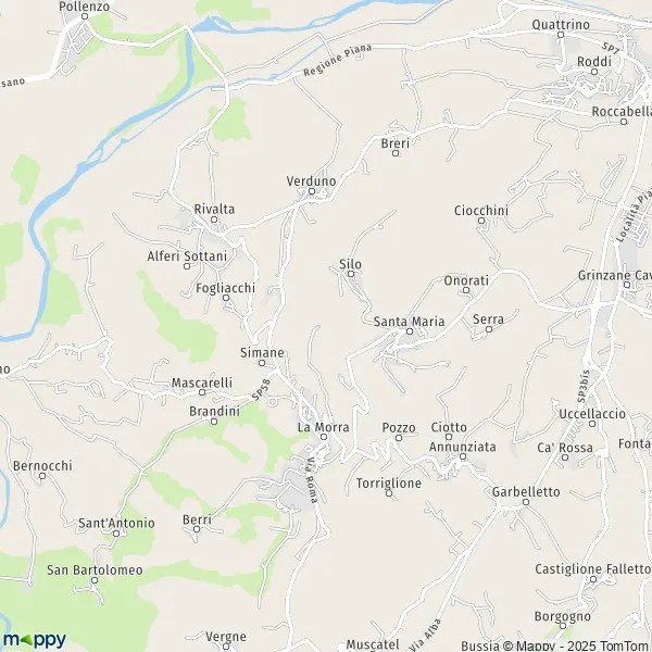 Plan La Morra carte de La Morra (12064) et infos pratiques