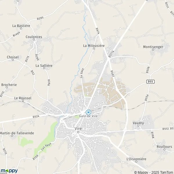 Plan Neuville carte de Neuville (14500) et infos pratiques