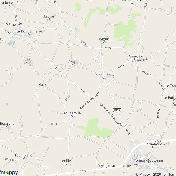 Plan saintcrepin carte de saintcrepin (17380) et infos pratiques