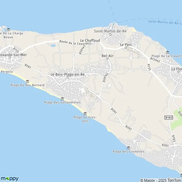 Le Bois Plage En Ré Plan Plan leboisplageenre carte de leboisplageenre (17580) et