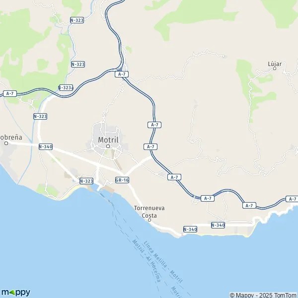 Plan Motril carte de Motril (18600) et infos pratiques