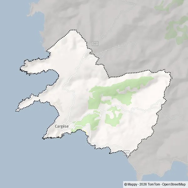 Les Points Douloureux De Cargèse Plan cargese carte de cargese (20130) et infos pratiques