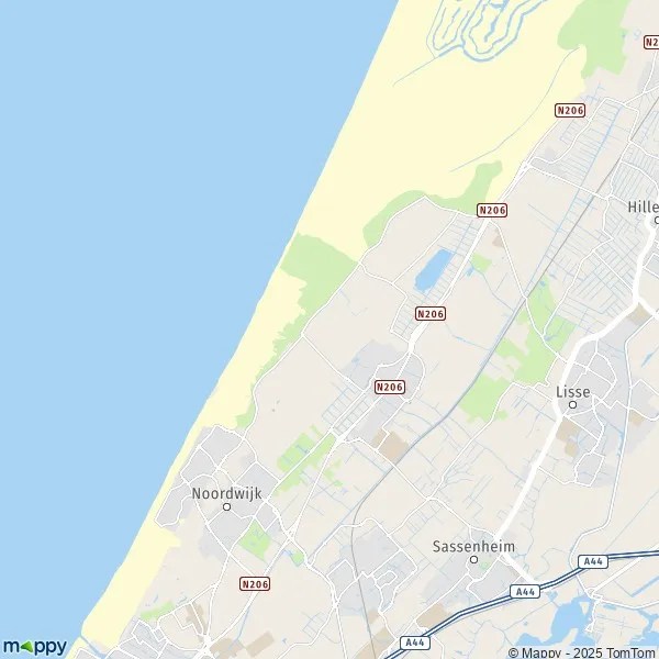 Noordwijk Karte Holland Plan noordwijk carte de noordwijk (2201) et infos pratiques