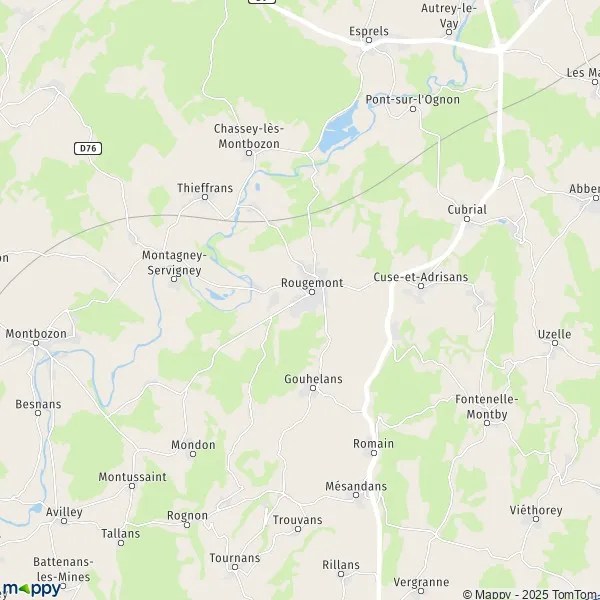 Plan rougemont carte de rougemont (25680) et infos pratiques