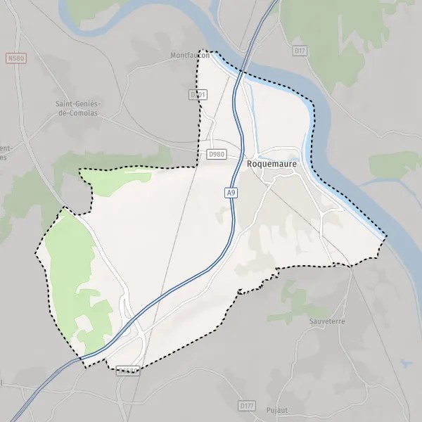 Plan Roquemaure carte de Roquemaure (30150) et infos pratiques