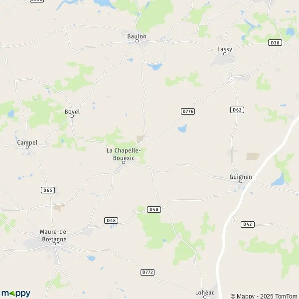 Introduction Plan lachapellebouexic carte de lachapellebouexic (35330) et