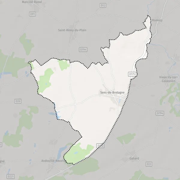 Pain Points De Sens De Bretagne Carte Plan sensdebretagne carte de sensdebretagne (35490) et infos