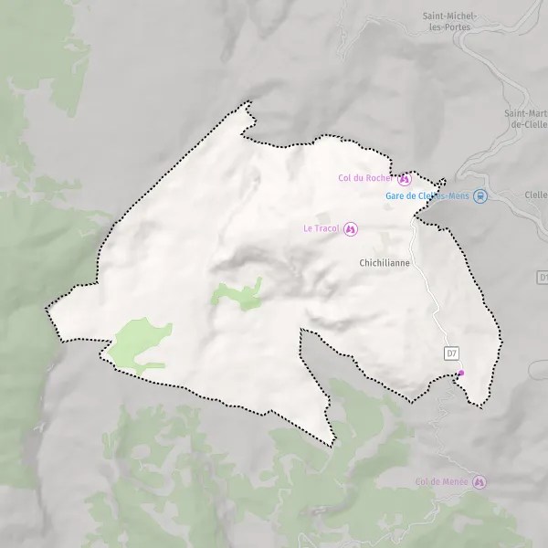Plan Chichilianne carte de Chichilianne (38930) et infos pratiques