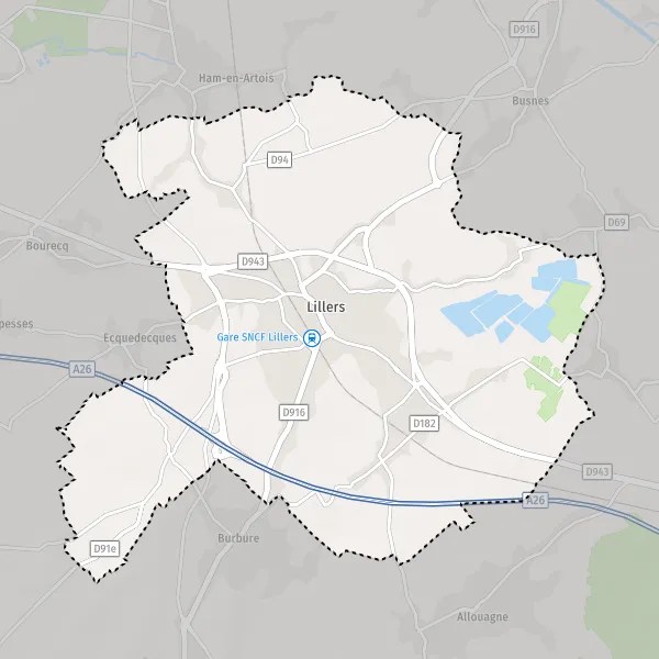 Pain Points De Lillers Carte Plan lillers carte de lillers (62190) et infos pratiques