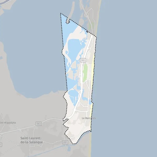 Les Points Forts De La Carte De Barcarès Plan lebarcares carte de lebarcares (66420) et infos pratiques