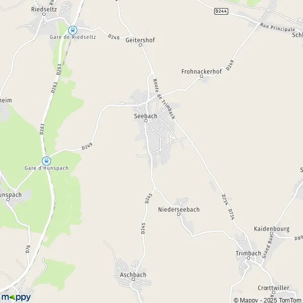 Seebach Schwarzwald Karte Plan seebach carte de seebach (67160) et infos pratiques