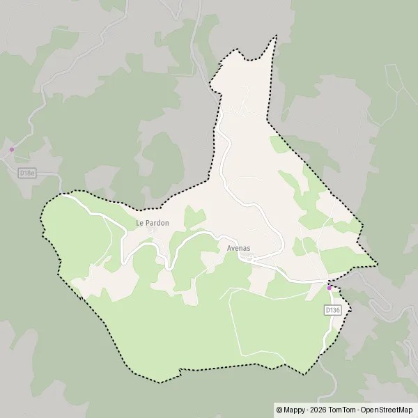 Plan Avenas carte de Avenas (69860) et infos pratiques