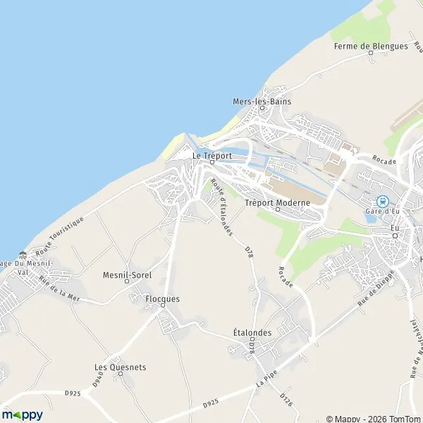 Pain Points Plan letreport carte de letreport (76470) et infos pratiques