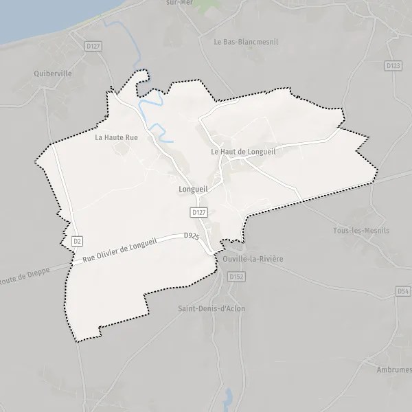 Plan Longueil carte de Longueil (76860) et infos pratiques