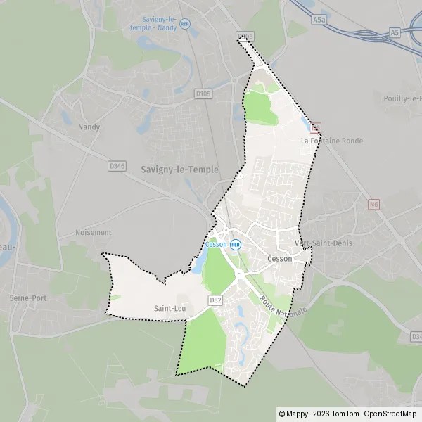 Les Défis De Cesson Carte Plan cesson carte de cesson (77240) et infos pratiques