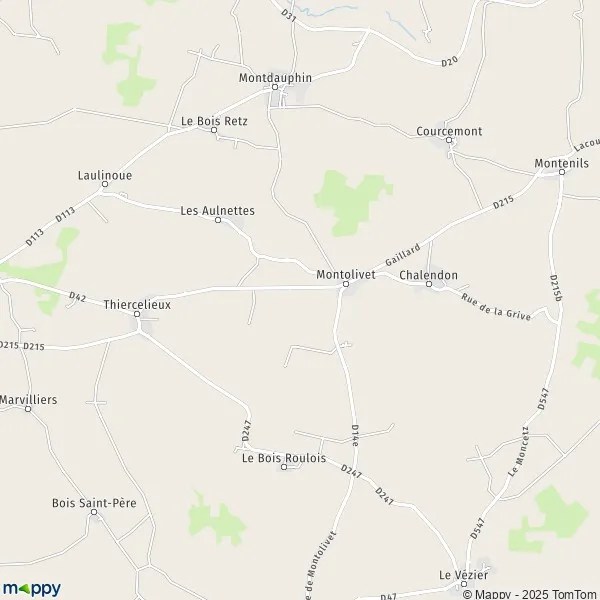 Les Points De Douleur De Montolivet Marseille Plan Plan montolivet carte de montolivet (77320) et infos pratiques