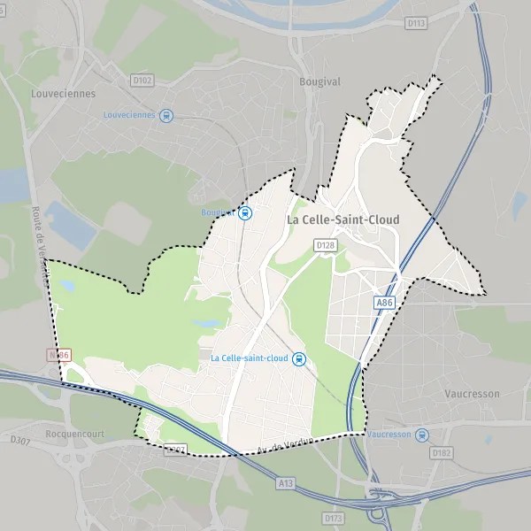 Pain Points De "Carte La Celle Saint Cloud" Plan lacellesaintcloud carte de lacellesaintcloud (78170) et