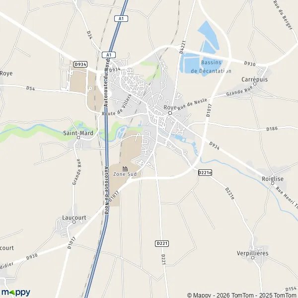 Pain Points Liés À Roye Carte Plan roye carte de roye (80700) et infos pratiques