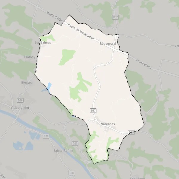 Plan Varennes carte de Varennes (82370) et infos pratiques