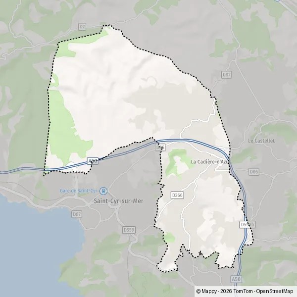 Pain Points De La Cadière D'azur Carte Plan lacadieredazur carte de lacadieredazur (83740) et infos