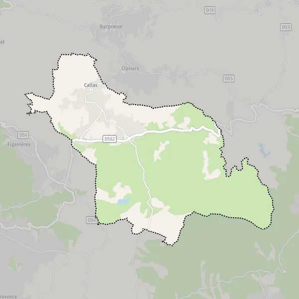 Callas Frankrijk Kaart Plan callas carte de callas (83830) et infos pratiques