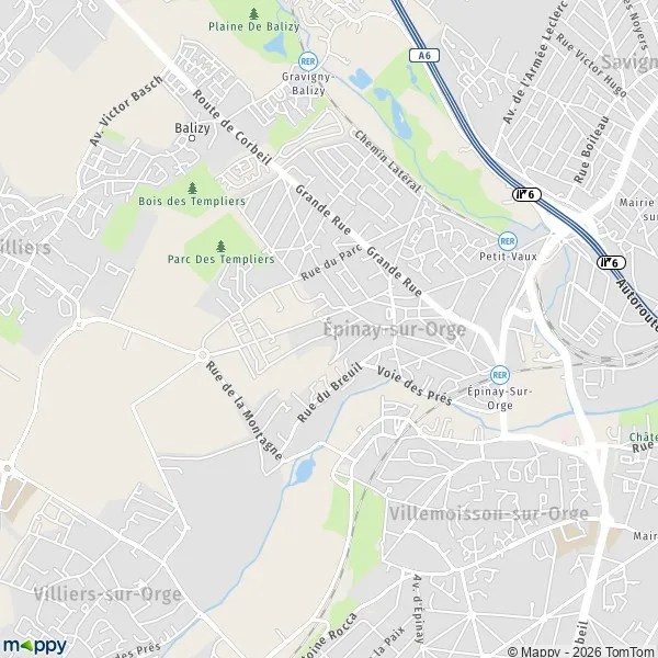 Les Points Douloureux De La Carte Epinay Sur Orge Plan carte de (91360) et infos pratiques