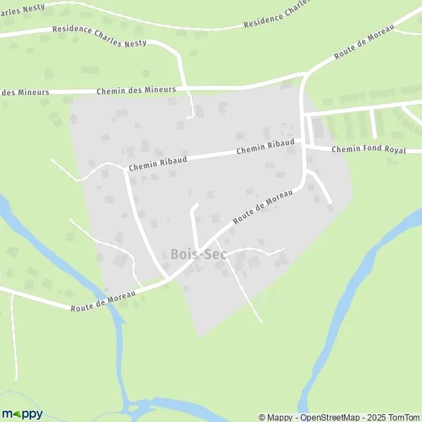 Plan BoisSec carte de BoisSec (97128) et infos pratiques