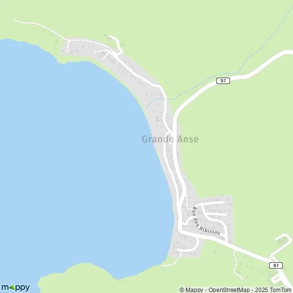 Plan Grande Anse carte de Grande Anse (97217) et infos pratiques