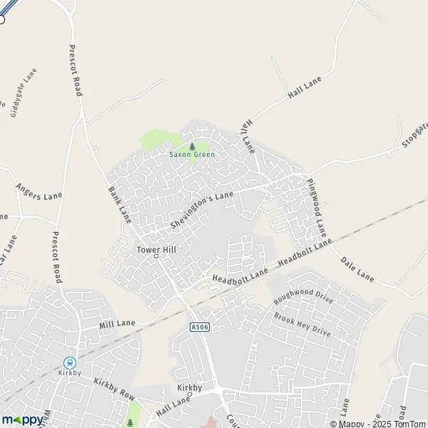 Plan Tower Hill carte de Tower Hill (L33 2) et infos pratiques