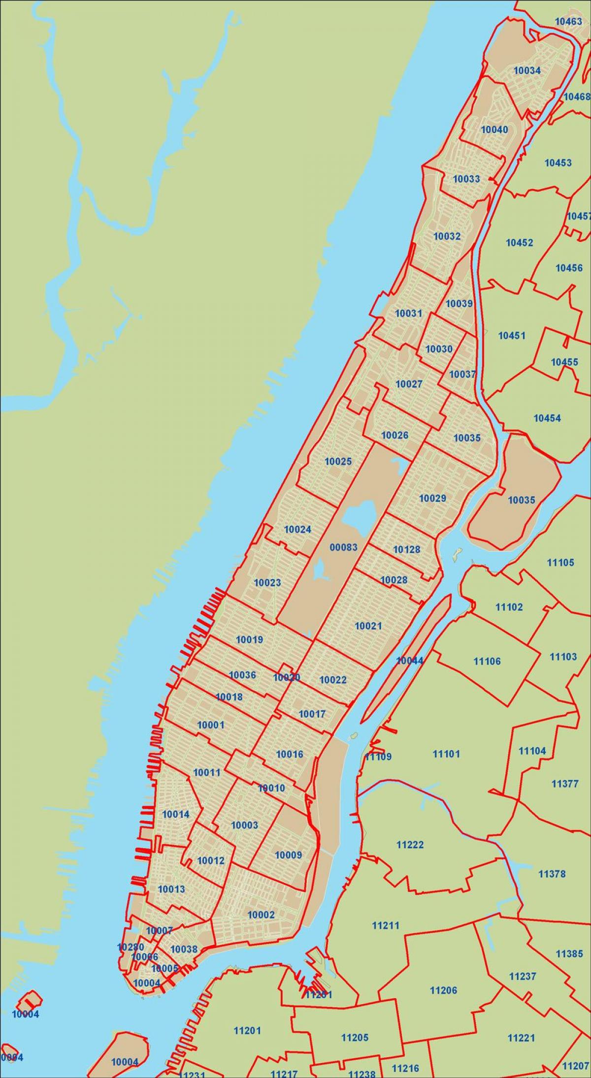 New York ZIP Codes List, Map, and Demographics