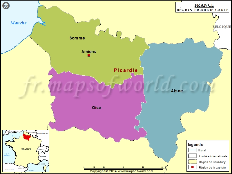 La Beauté Cachée De Picardie Archives des Région de picardie carte Arts et Voyages