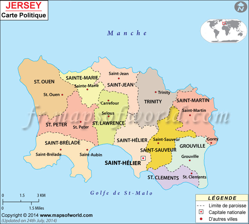 Jersey Carte